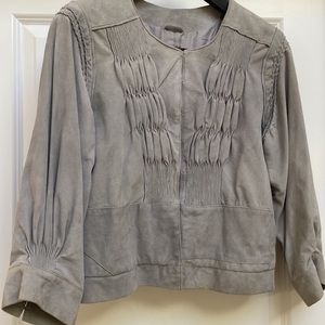 Joie SUEDE superbly stitched jacket size L